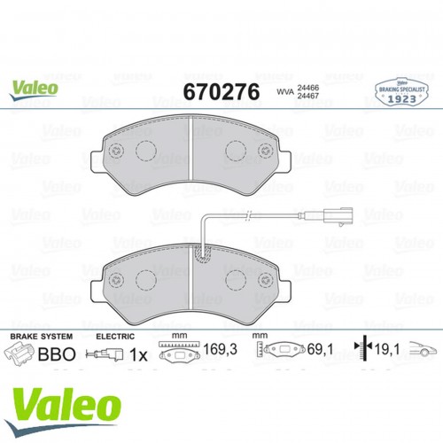 ÖN BALATA BOXER 2.2-3.0 HDI 4 06 11 DUCATO MTJ 07.06 11 JUMPER 2.2-3.0 HDI 4.06 11