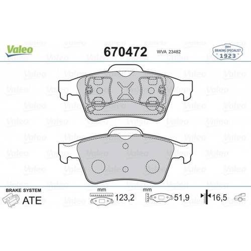 ARKA BALATA LGN II 01 MGN II-LATITUDE-VECTRA C 03 FOCUS II 05 CONNEC 06 CMAX06 PRIMERA 02 GDB3292