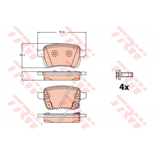 ARKA BALATA OPEL ADAM 1.0 14 CORSA 1.4-1.4T 14