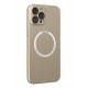 Newface iPhone 12 Pro Max Kılıf Jack Magneticsafe Lens Silikon - Gold