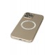 Newface iPhone 12 Pro Max Kılıf Jack Magneticsafe Lens Silikon - Gold