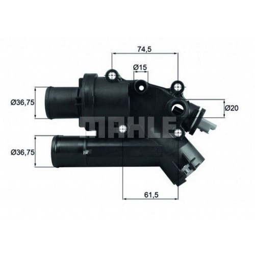 TERMOSTAT FREELANDER 2 L359 06 14 DISCOVERY SPORT L550 14 RANGE ROVER EVOQUE L538 11 19 XF SPORTBRAKE X250 12 14 XF I X250 12 14