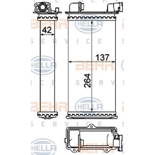 KALORIFER RADYATORU BMW E30 83 94