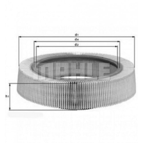 HAVA FILTRESI MERCEDES M102 W201 W124 S124 C124