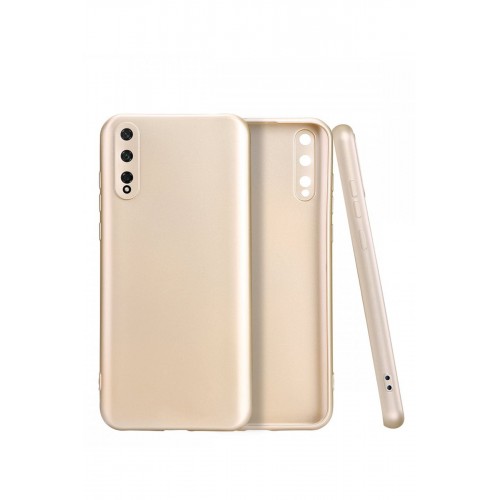 Newface Huawei P Smart S Kılıf Premium Rubber Silikon - Rose Gold