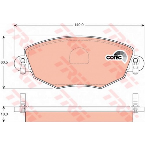 ÖN BALATA MONDEO 11.2000 8.2007 JAGUAR XTYPE 2001 2009