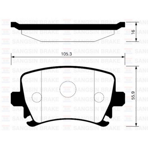 ARKA BALATA PASSAT-CC-CADDY-GOLF5-GOLF6-JETTA-A3-A6-LEON-OCTAVIA-SUPERB 04 GDB1622