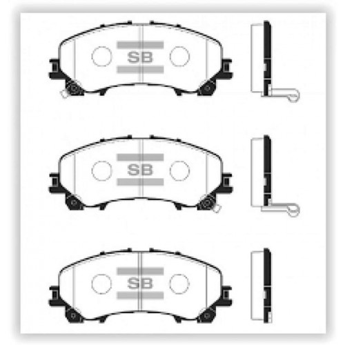 ÖN BALATA NISSAN XTRAIL 1.6DCI 14 2.0DCI 16