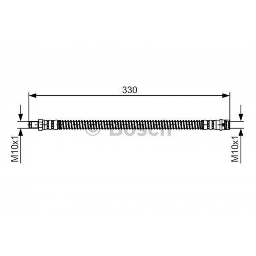 FREN HORTUMU ARKA MERCEDES W204 S204 C204 C207 W220 X204 R230