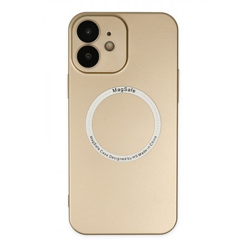 Newface iPhone 11 Kılıf Jack Magneticsafe Lens Silikon - Gold