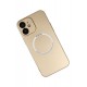 Newface iPhone 11 Kılıf Jack Magneticsafe Lens Silikon - Gold