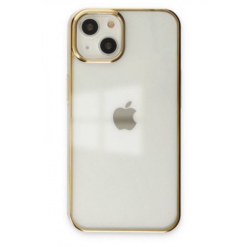 Newface iPhone 14 Kılıf Element Silikon - Gold