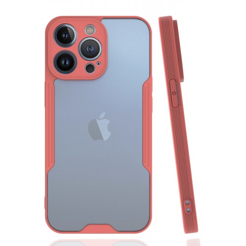 Newface iPhone 14 Pro Kılıf Platin Silikon - Pembe