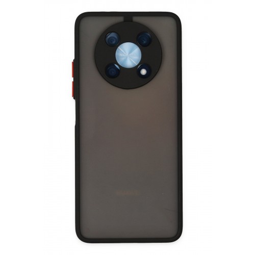 Newface Huawei Nova Y90 Kılıf Montreal Silikon Kapak - Siyah