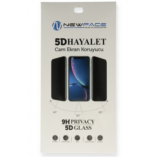 Newface Samsung Galaxy M13 5D Hayalet Cam Ekran Koruyucu