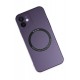 Newface iPhone 12 Kılıf Jack Magneticsafe Lens Silikon - Mor