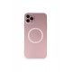 Newface iPhone 11 Pro Max Kılıf Jack Magneticsafe Lens Silikon - Rose Gold