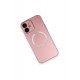 Newface iPhone 12 Kılıf Jack Magneticsafe Lens Silikon - Rose Gold