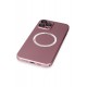 Newface iPhone 12 Pro Kılıf Jack Magneticsafe Lens Silikon - Rose Gold