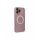 Newface iPhone 13 Pro Kılıf Jack Magneticsafe Lens Silikon - Rose Gold