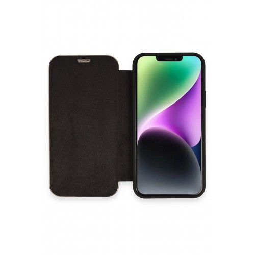 Newface iPhone 11 Kılıf Dolpin Kapaklı - Siyah