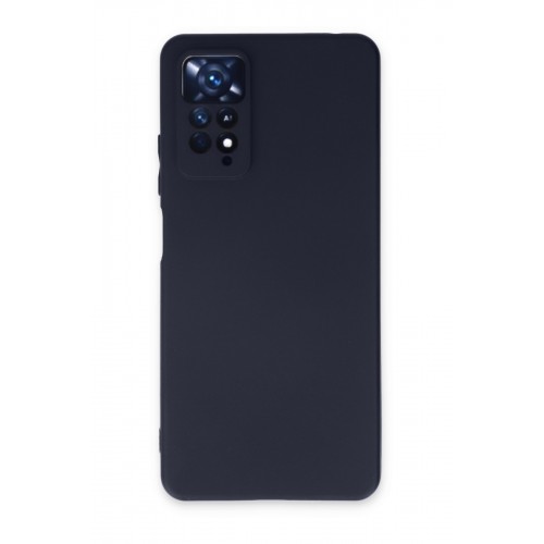 Newface Xiaomi Redmi Note 11 Pro Kılıf First Silikon - Lacivert