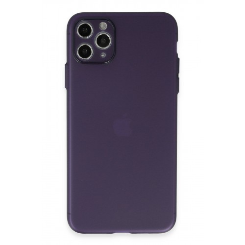 Newface iPhone 11 Pro Kılıf Puma Silikon - Koyu Mor