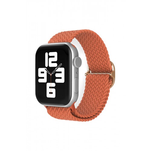 Newface Apple Watch 42mm Star Kordon - Turuncu