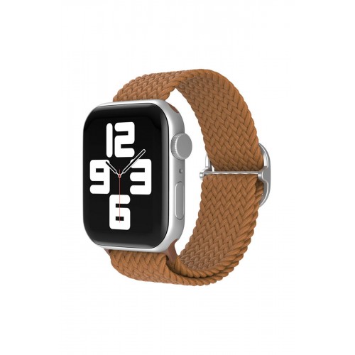 Newface Apple Watch 42mm Star Kordon - Kahverengi