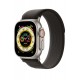 Newface Apple Watch 38mm Trail Kordon - Siyah-Gri