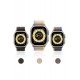 Newface Apple Watch 38mm Trail Kordon - Siyah-Gri