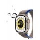 Newface Apple Watch 38mm Trail Kordon - Siyah-Gri