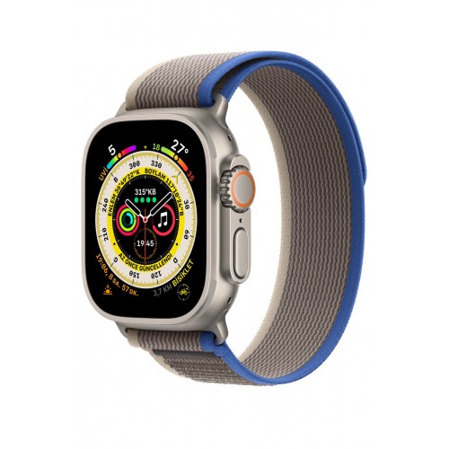 Newface Apple Watch 38mm Trail Kordon - Mavi-Gri