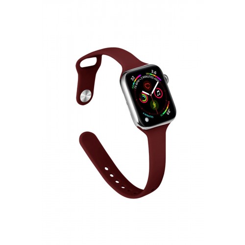 Newface Apple Watch 38mm Klasik Kordon - Bordo