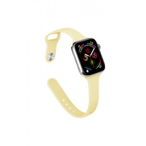 Newface Apple Watch 38mm Klasik Kordon - Sarı