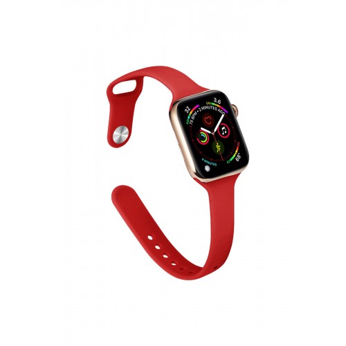 Newface Apple Watch 38mm Klasik Kordon - Kırmızı