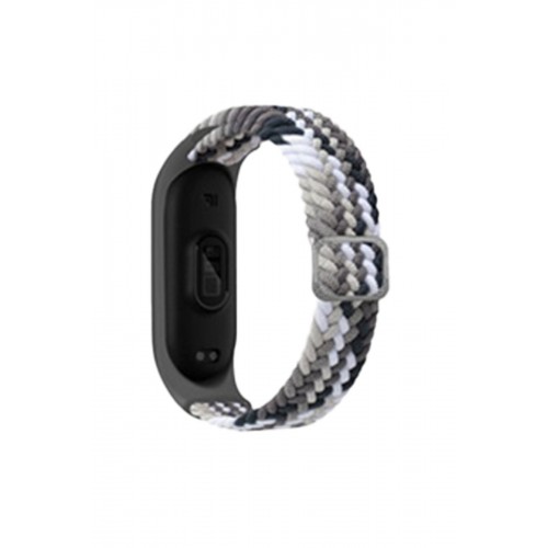 Newface Xiaomi Mi Band 3 Star Kordon - Gri-Siyah