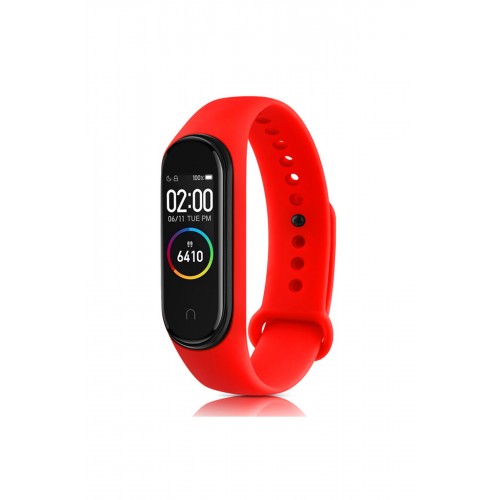 Newface Xiaomi Mi Band 5 Klasik Kordon - Kırmızı