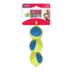 Kong Squekair Ultra Top Köpek Oyuncağı 3 Ad 6,5cm