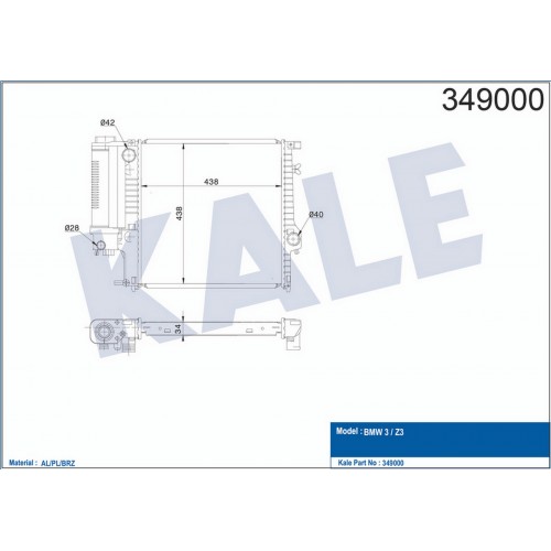 MOTOR SU RADYATORU MAN/SANZ KLIMALI BMW M40 M43 M50 M52 E30 E36