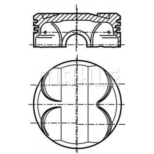 PISTON SEGMAN STD 84.00mm BMW N42 N40 N45 E46 E90 E87 E92