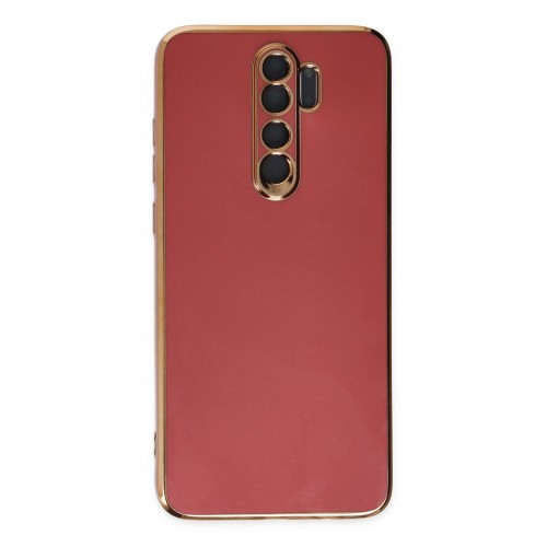 Newface Xiaomi Redmi Note 8 Pro Kılıf Volet Silikon - Kırmızı