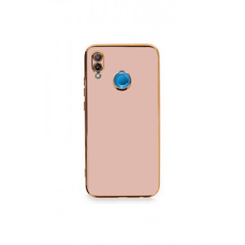 Newface Huawei P20 Lite Kılıf Volet Silikon - Pembe