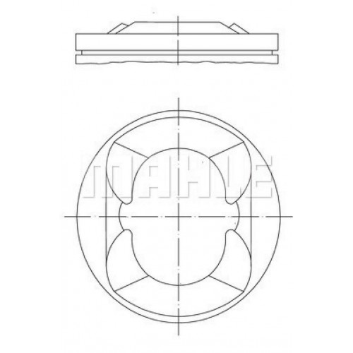 PISTON SEGMAN 0.50mm 77.50mm BMW N13 B16 F20 F30 MINI N18 R55 R56 R58 R59 R60 PEUGEOT 5FW EP6 5008 308 3008 207 CITROEN C3 C4