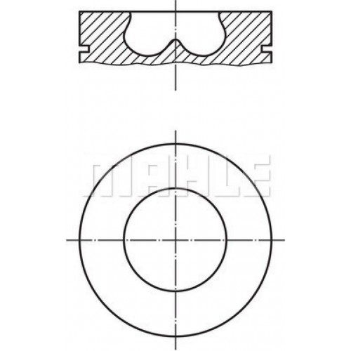 PISTON SEGMAN STD 84.00mm N47 D20 E82 E87 E88 F20 F22 E90 E92 E93 F30 F34 F33 F32 F36 E60 F10 E83 E84 F25 F15 F85