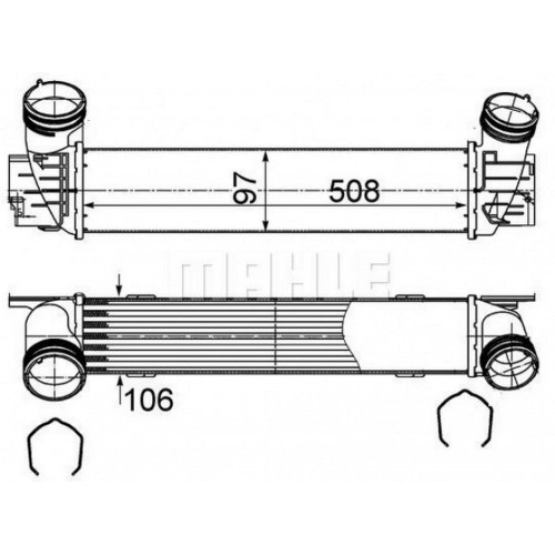 TURBO RADYATORU BMW N47N E90 E92 E93 E84