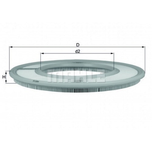 HAVA FILTRESI MERCEDES M102 W123 S123 W124 S124