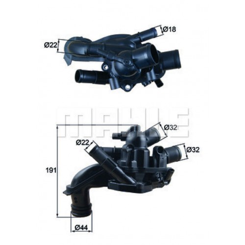 TERMOSTAT MINI N16 N18 R55 R56 R57 R58 R60 R61