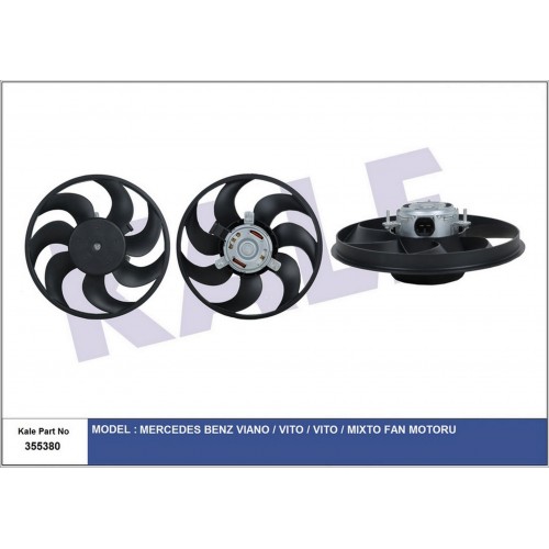 FAN MOTORU MERCEDES VIANO W639 03 VITO W639 03