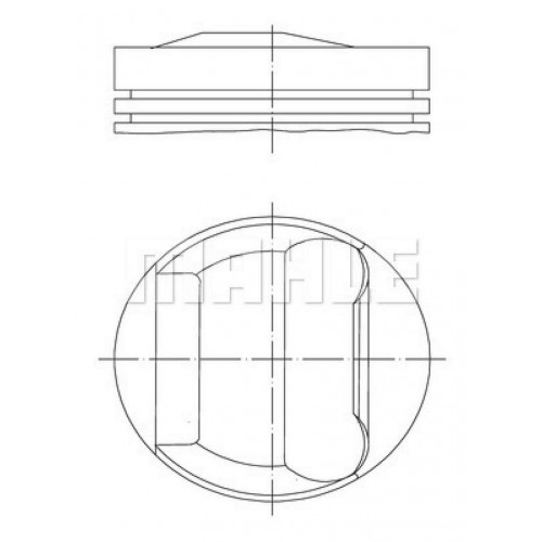 PISTON SEGMAN STD 80.00mm BMW M50 E34 E36 VANOSLU